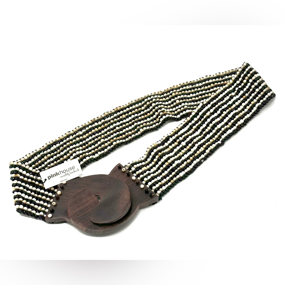 Pink house elastic synch belt